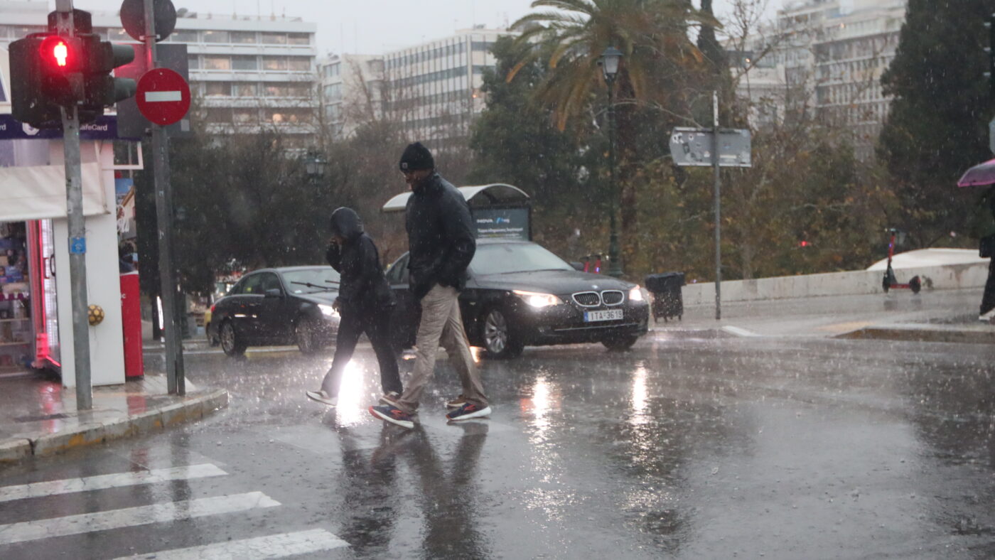 Βροχή στην Αθήνα