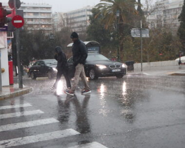 Βροχή στην Αθήνα