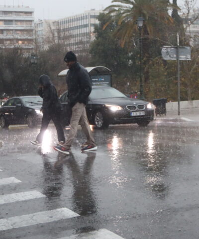 Βροχή στην Αθήνα