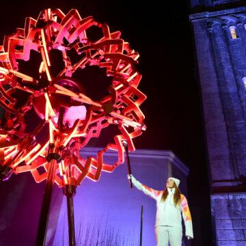 Το άναμμα της Ολυμπιακής Φλόγας στους Χειμερινούς Ολυμπιακούς Αγώνες