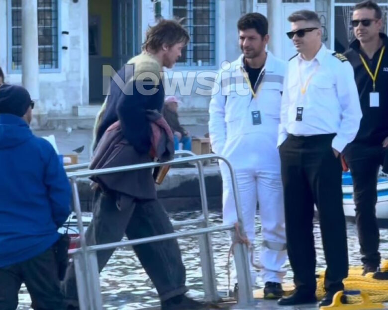 Ο Μπραντ Πιτ στην Ύδρα