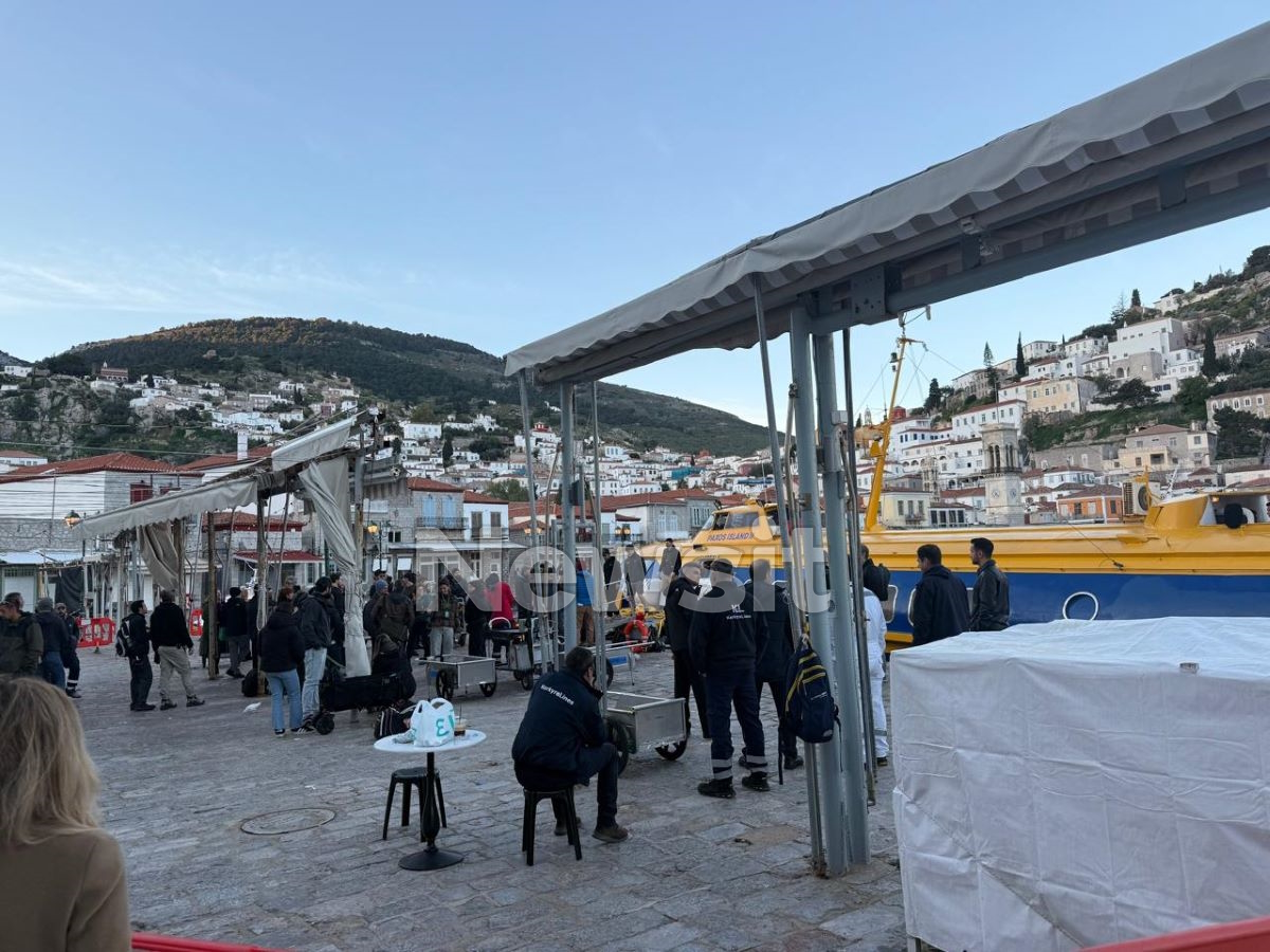 Γυρίσματα της ταινίας του Μπραντ Πιτ στην Ύδρα