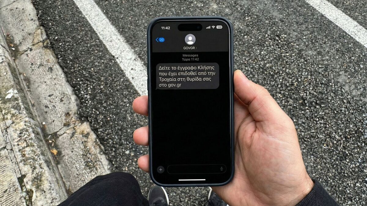 Πρόστιμο από παραβίαση του ΚΟΚ