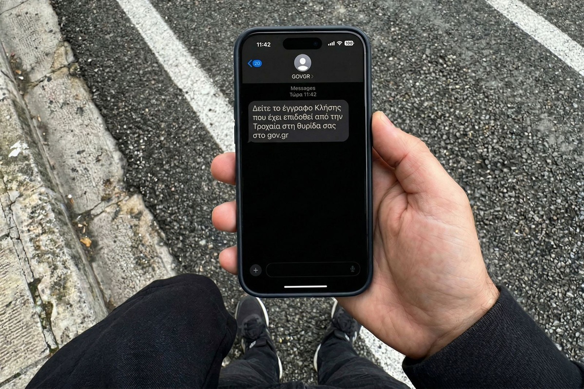 Πρόστιμο από παραβίαση του ΚΟΚ