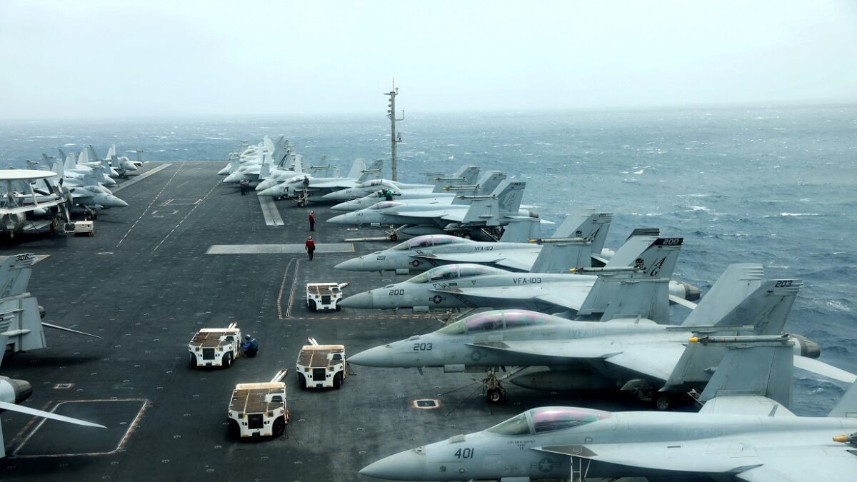 FA-18F aircrafts