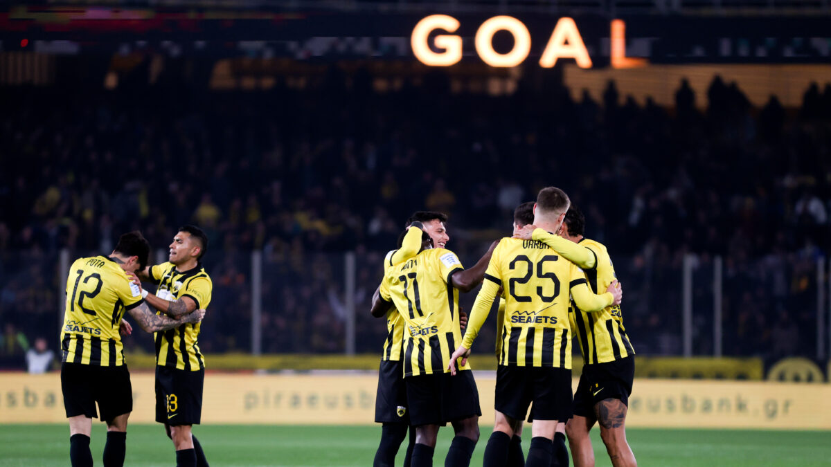 Οι παίκτες της ΑΕΚ