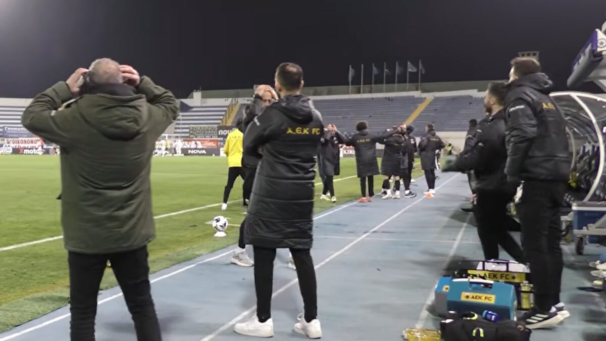 ΑΕΚ: Παρακάμερα με την «έκρηξη» στα γκολ του Γιόβιτς και το μεγάλο «αχ» στα δοκάρια της Ένωσης στις καθυστερήσεις