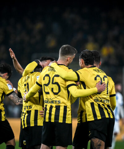 Οι παίκτες της ΑΕΚ