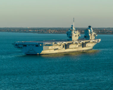 Tο αεροπλανοφόρο HMS Prince of Wales