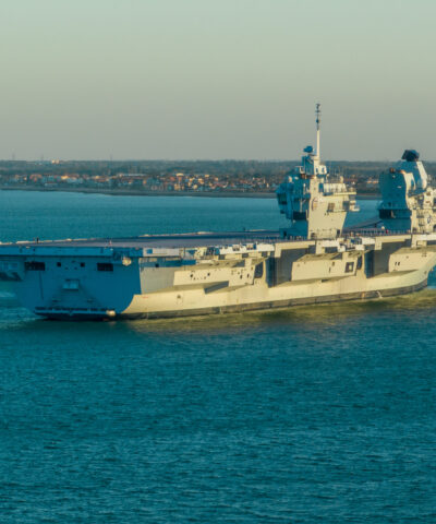Tο αεροπλανοφόρο HMS Prince of Wales