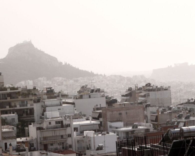 Αφρικανική σκόνη στην Αθήνα