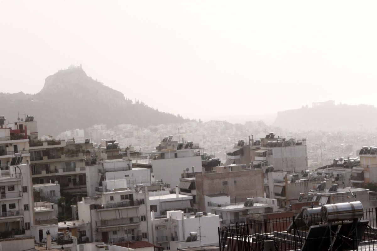 Αφρικανική σκόνη στην Αθήνα