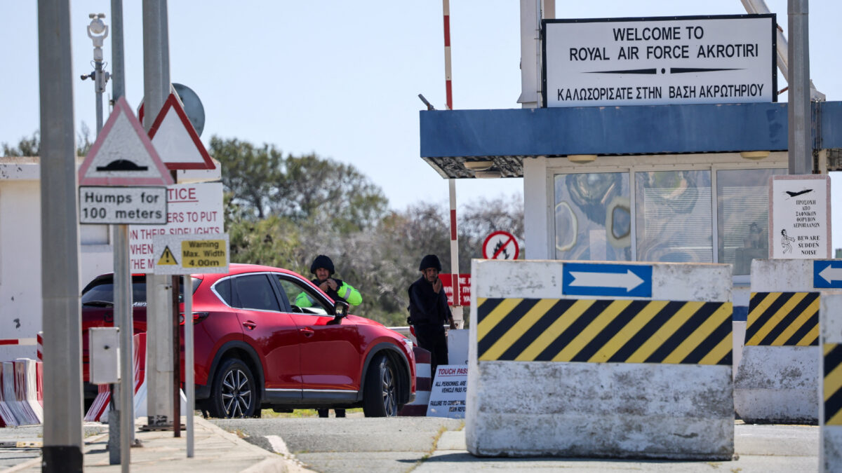 Οι βρετανικές βάσεις στο Ακρωτήρι της Κύπρου