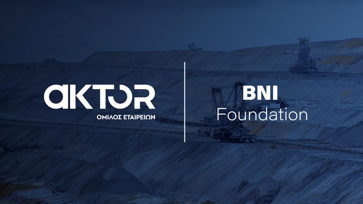 Συμφωνία-Πλαίσιο Ομίλου Aktor με BNI Foundation