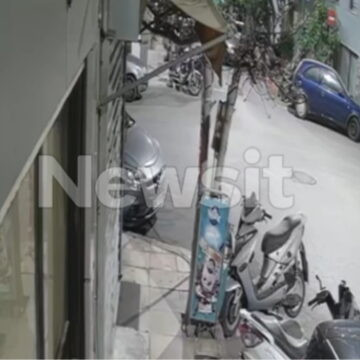 Τρελή πορεία αυτοκινήτου στους Αμπελοκήπους