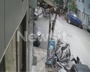 Τρελή πορεία αυτοκινήτου στους Αμπελοκήπους