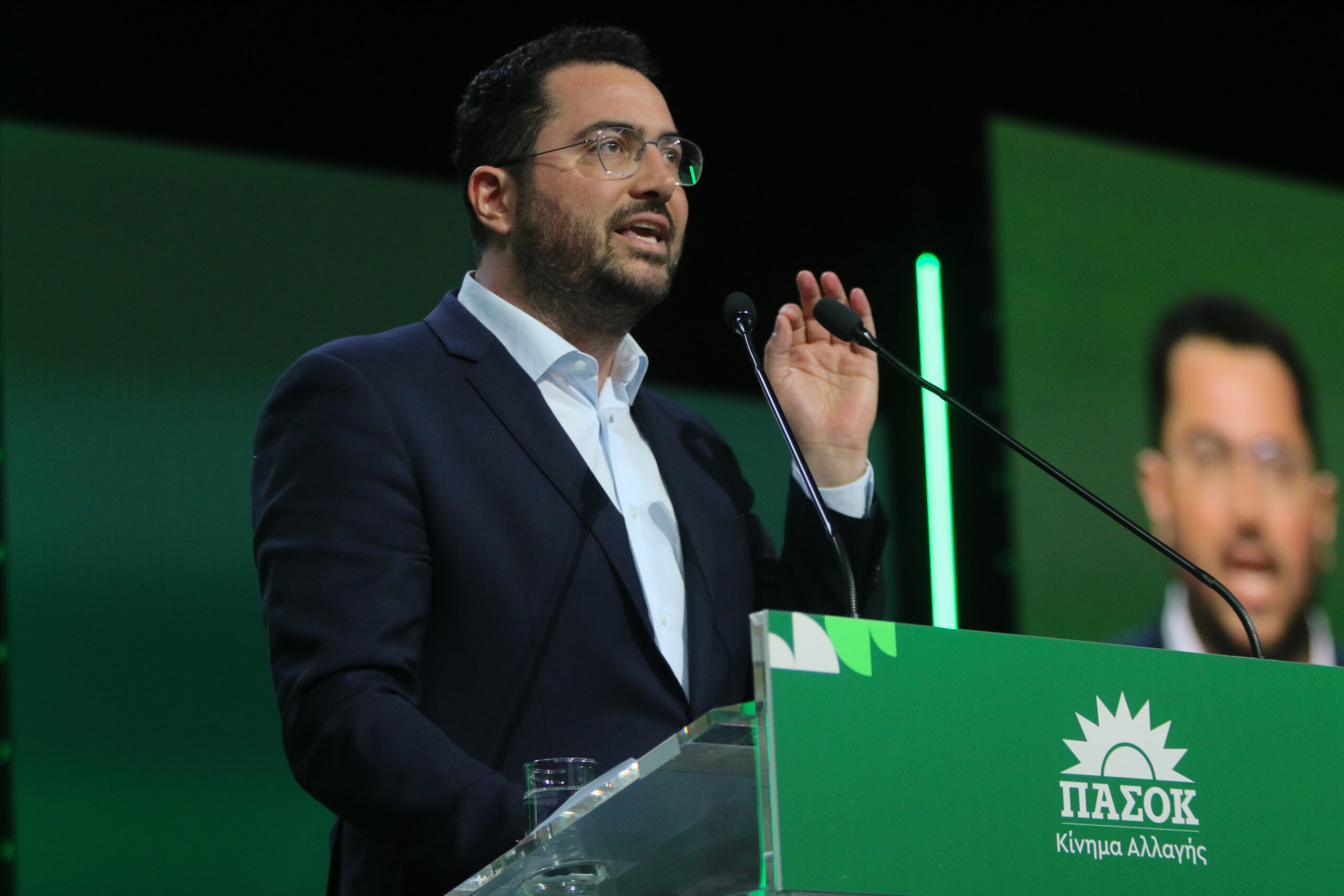 4ο ΤΑΚΤΙΚΟ ΣΥΝΕΔΡΙΟ ΠΑΣΟΚ – ΚΙΝΗΜΑ ΑΛΛΑΓΗΣ / 2η ΗΜΕΡΑ (ΧΡΗΣΤΟΣ ΜΠΟΝΗΣ / EUROKINISSI) Δεύτερη ημέρα εργασιών του 4ου τακτικού Συνεδρίου του ΠΑΣΟΚ-Κινήματος Αλλαγής,(Ανδρεας Σπυροπουλος Γραμματεας) ΦΩΤΟ ΧΡΗΣΤΟΣ ΜΠΟΝΗΣ//EUROKINISSI