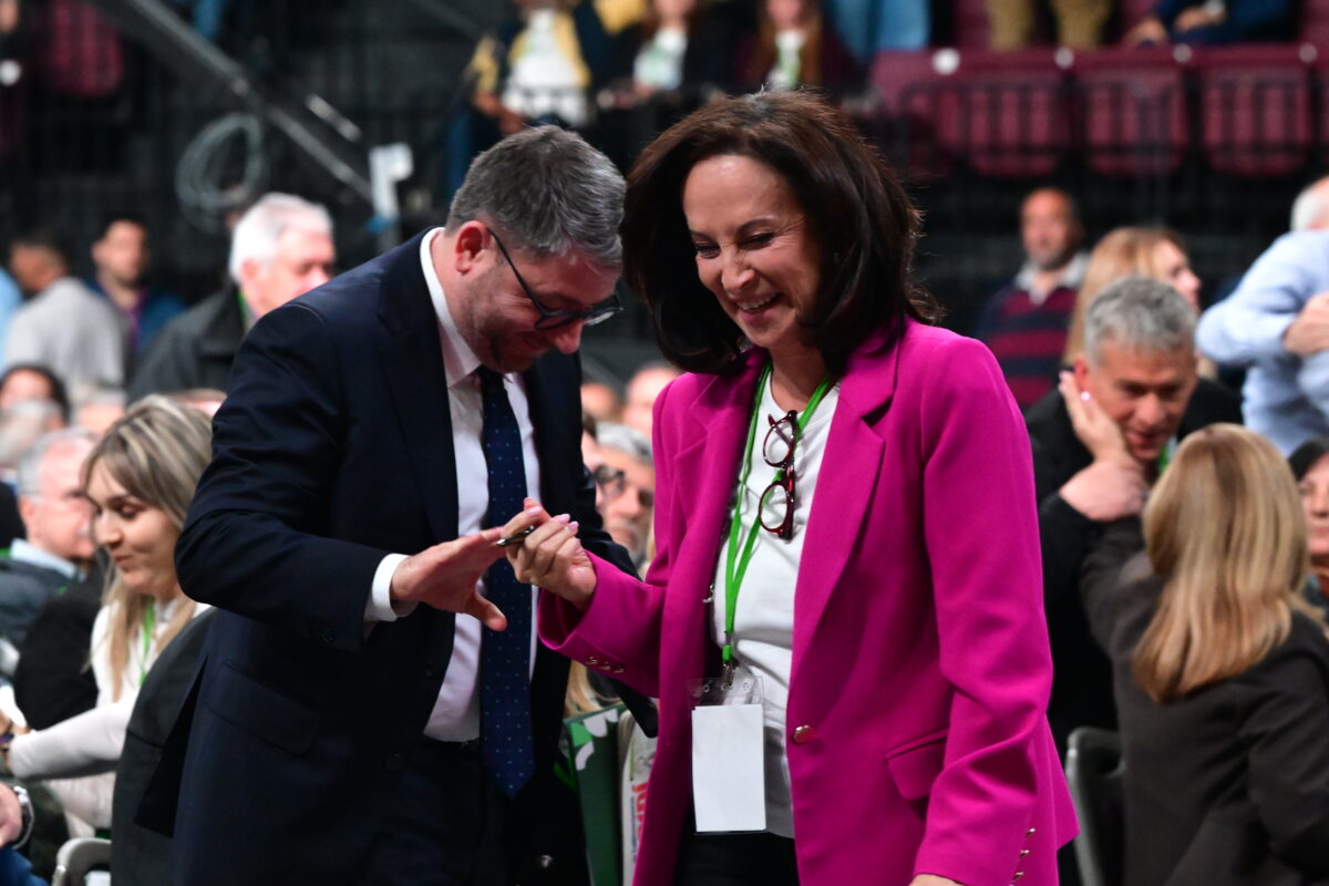 Άννα Διαμαντοπούλου και Νίκος Ανδρουλάκης