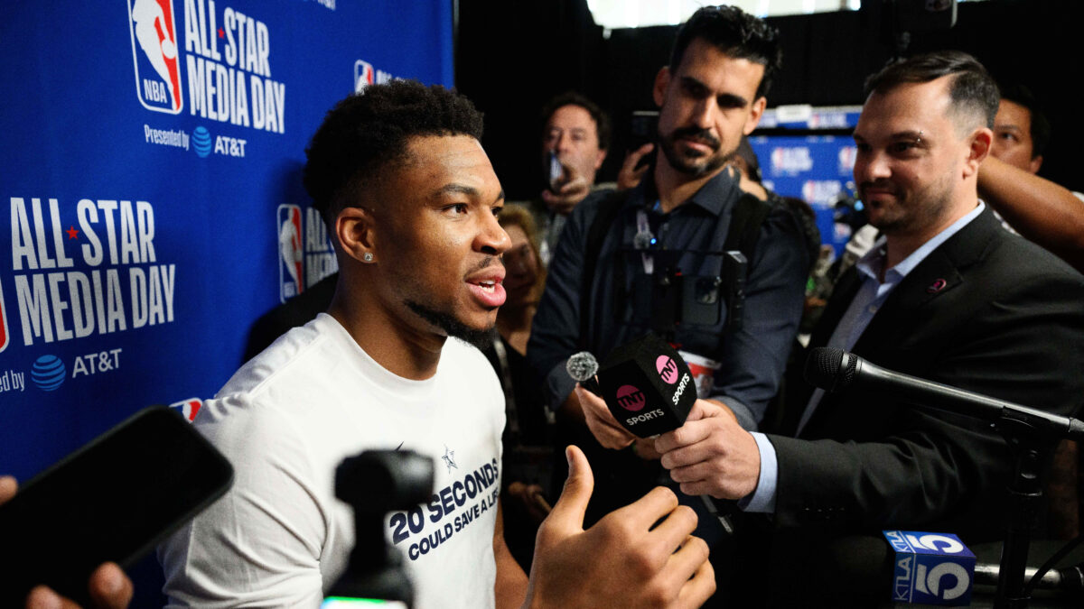 Ο Γιάννης Αντετοκούνμπο