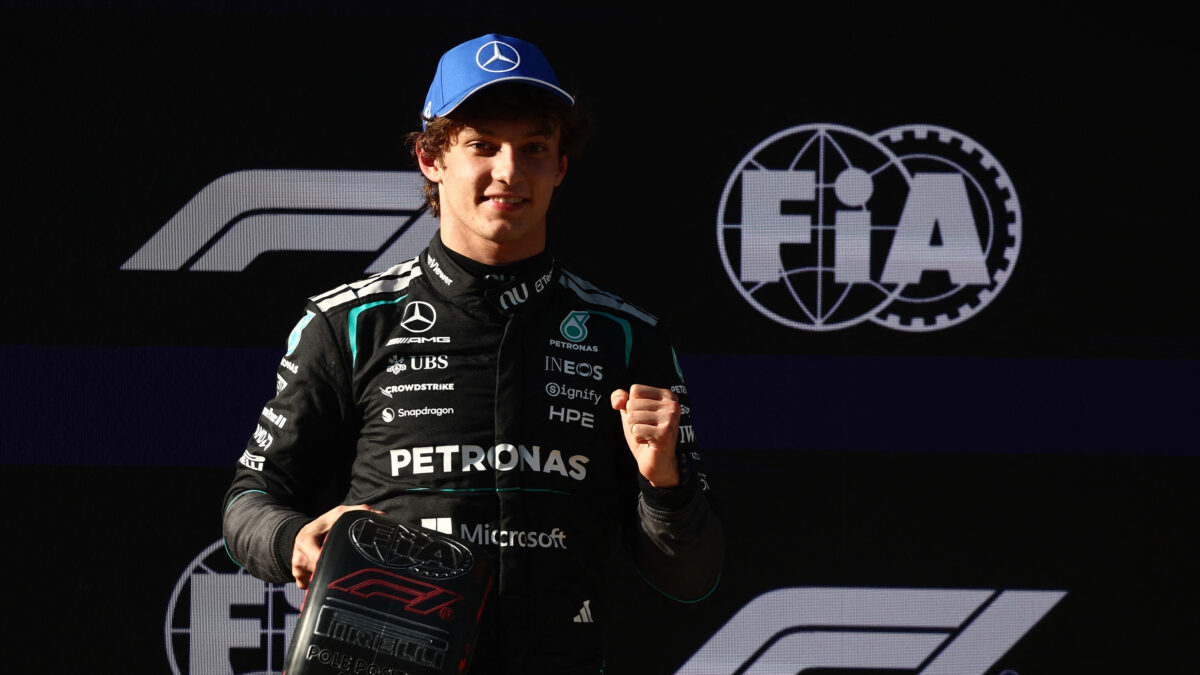 Mercedes' Andrea Kimi Antonelli