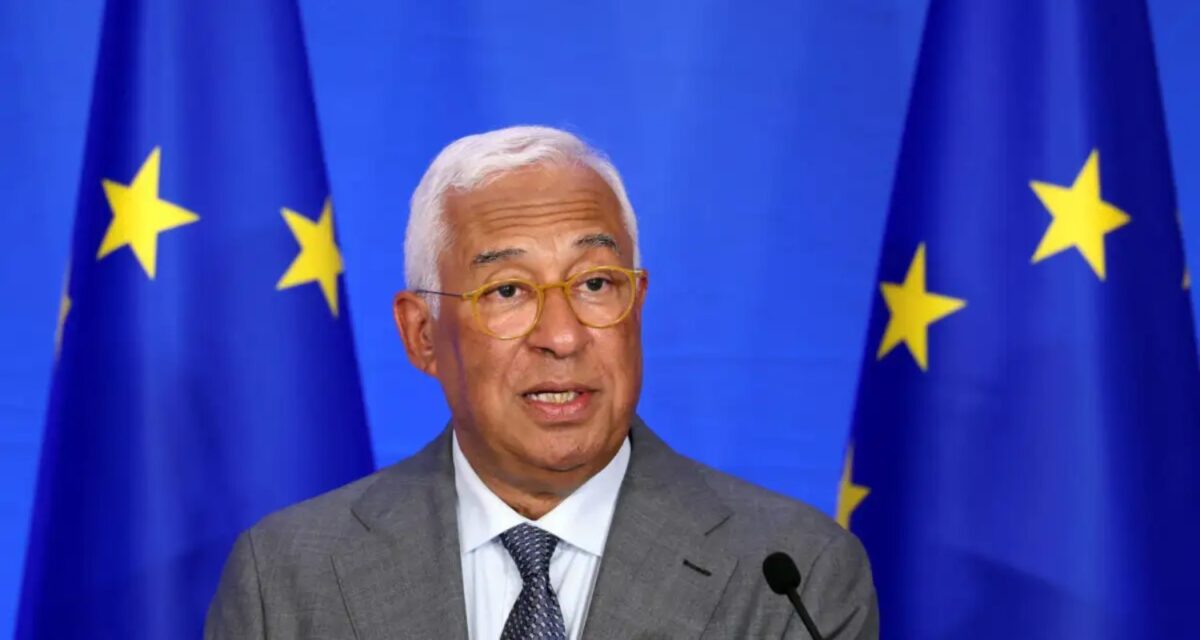 Ο Πρόεδρος του Ευρωπαϊκού Συμβουλίου Αντόνιο Κόστα / Φωτογραφία αρχείου / REUTERS / Florence Lo