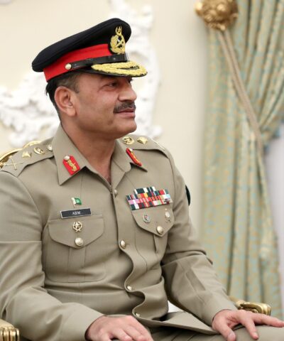 Ο αρχηγός του στρατού του Πακιστάν, στρατάρχης Ασίμ Μουνίρ