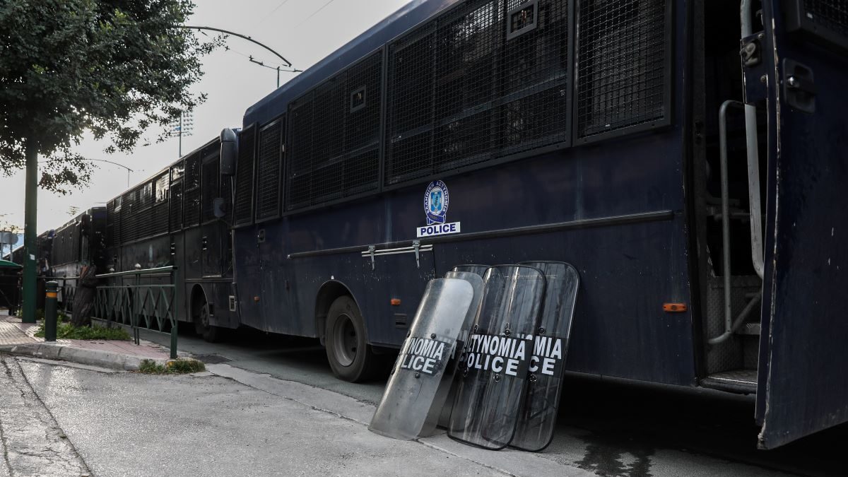 Δυνάμεις της Αστυνομίας έξω από το Εφετείο