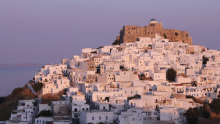 Dodecanese Islands, Europe, Greece, Samothrace, Astypalaia, Sunset