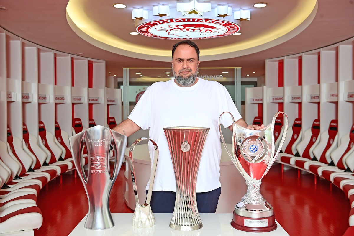 Ο Βαγγέλης Μαρινάκης(ΦΩΤΟ Eurokinissi)