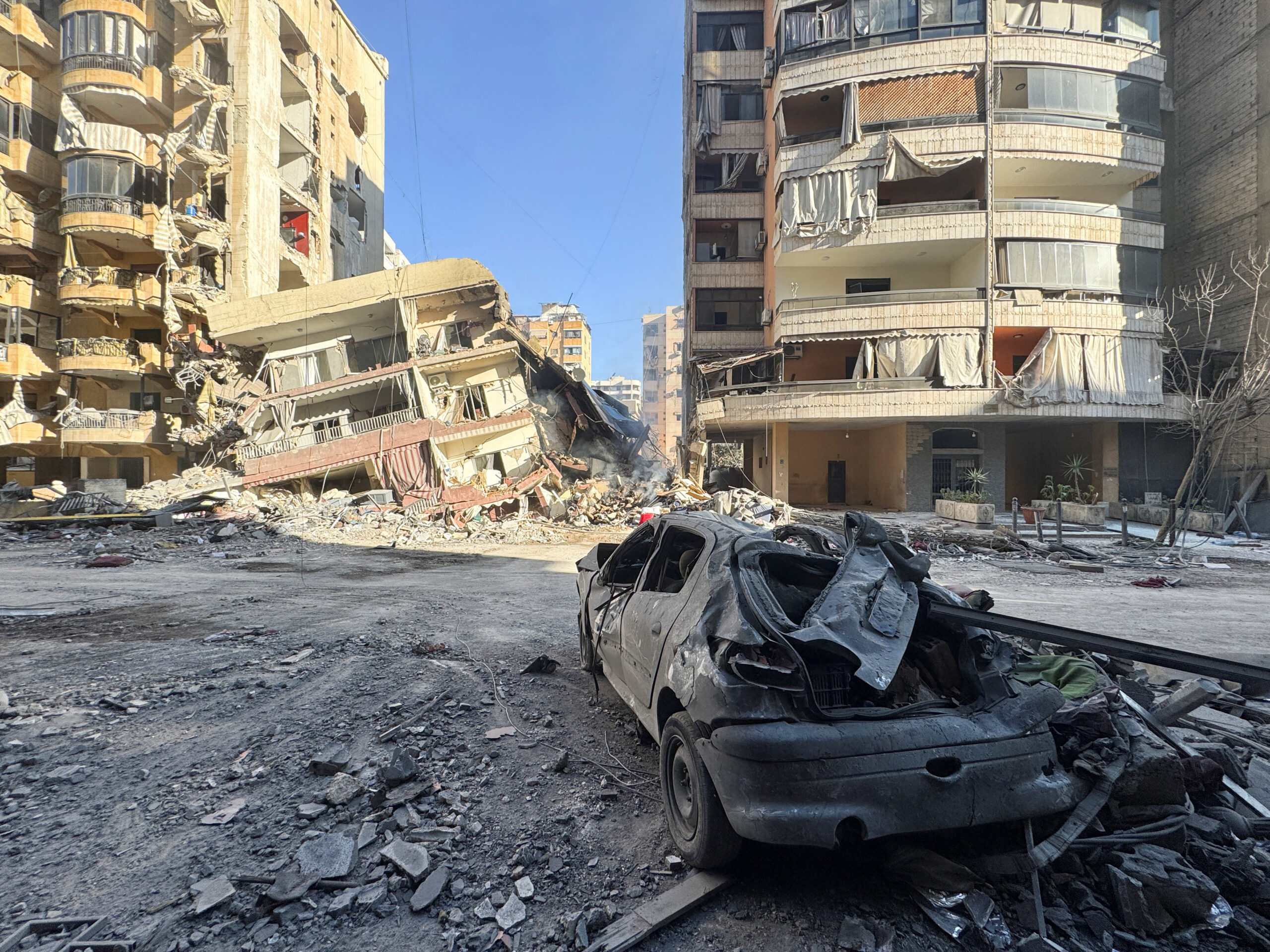 A damaged building after an Israeli strike, following renewed hostilities between Hezbollah and Israel amid the U.S.-Israeli conflict with Iran A building lies damaged after an Israeli strike, following renewed hostilities between Hezbollah and Israel amid the U.S.-Israeli conflict with Iran, in Choueifat, Lebanon, March 9, 2026. Picture taken with a mobile phone. REUTERS/Stringer
