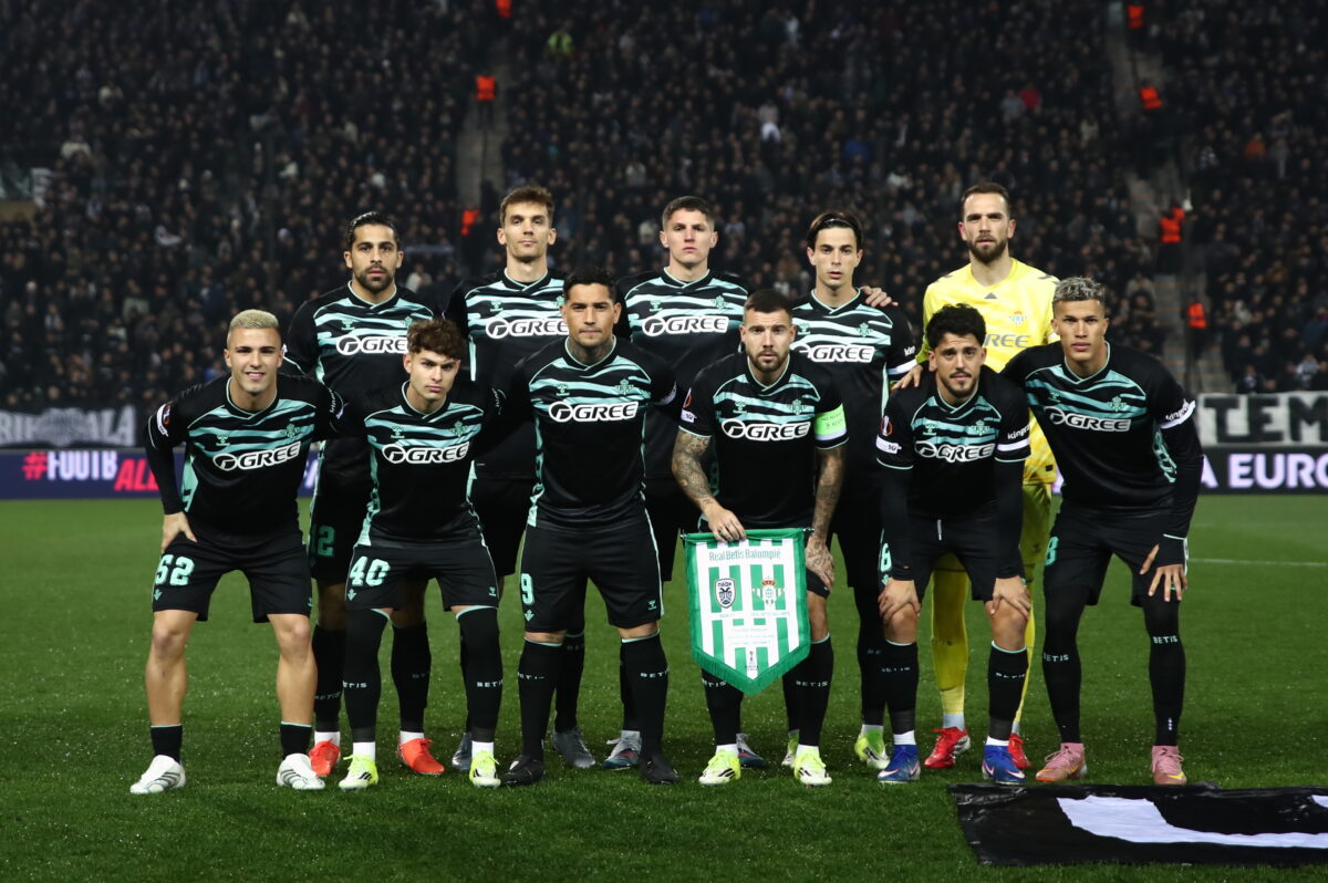 Η ενδεκάδα της Ρεάλ Μπέτις