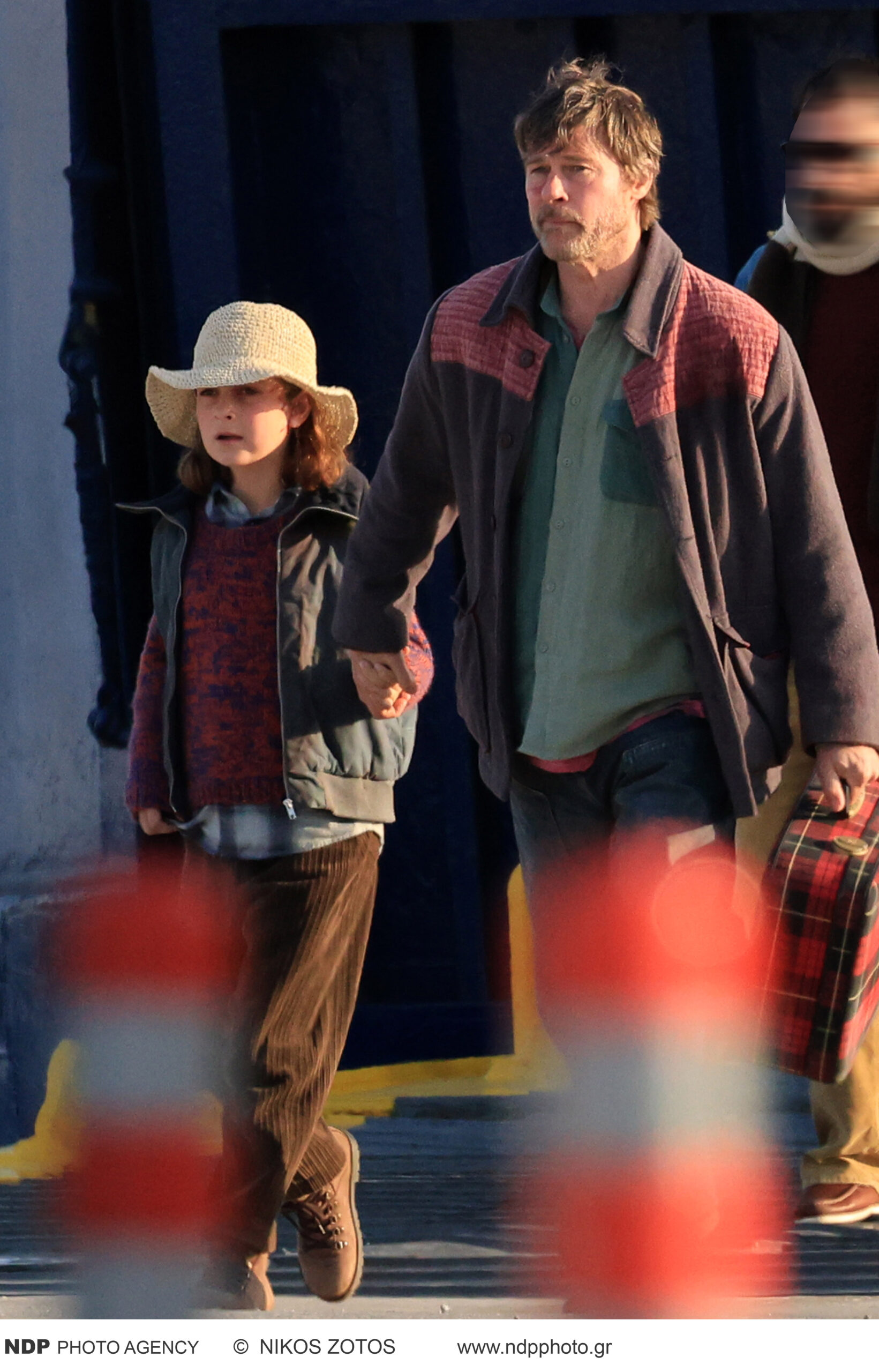 Ο Μπραντ Πιτ με την κινηματογραφική κόρη του