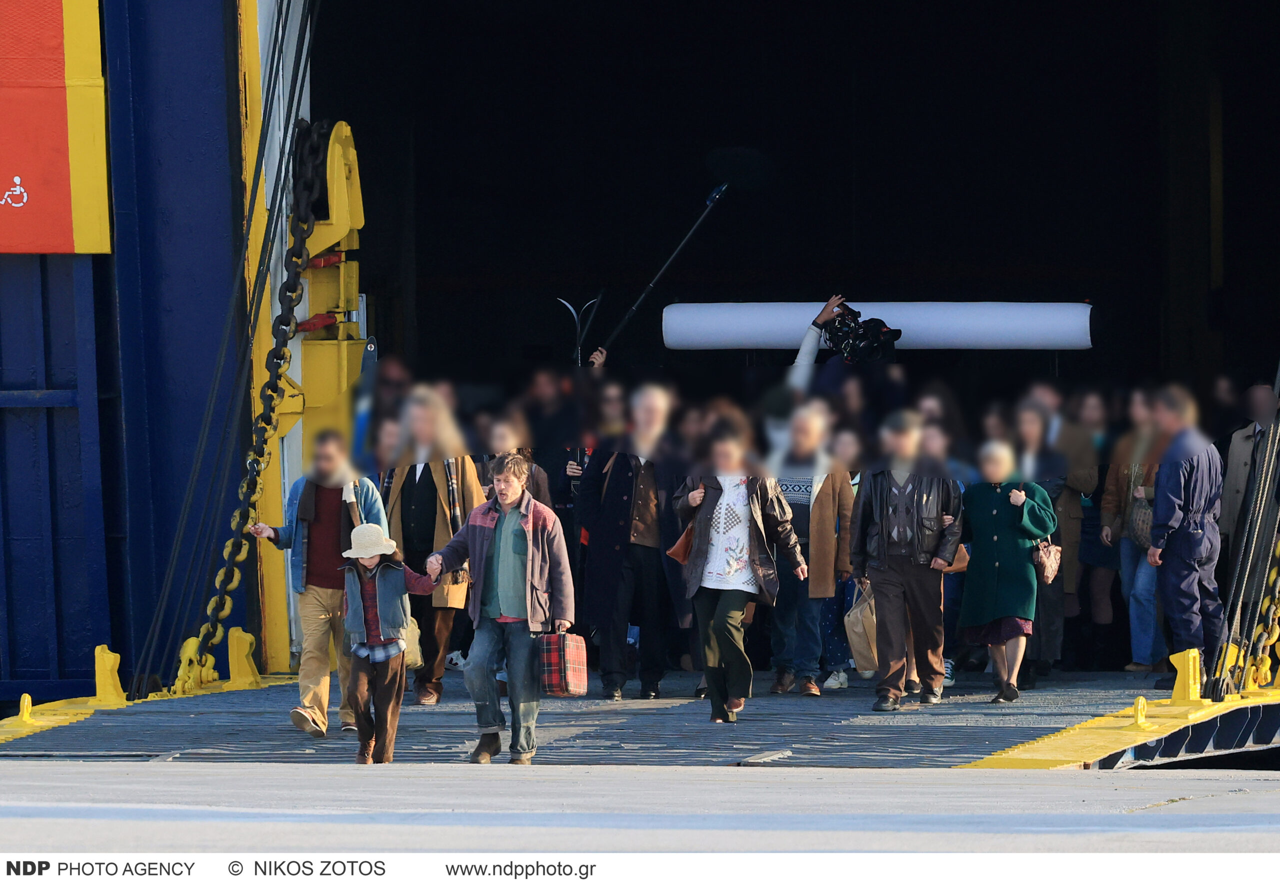 Εικόνα από τα γυρίσματα της ταινίας «The Riders»