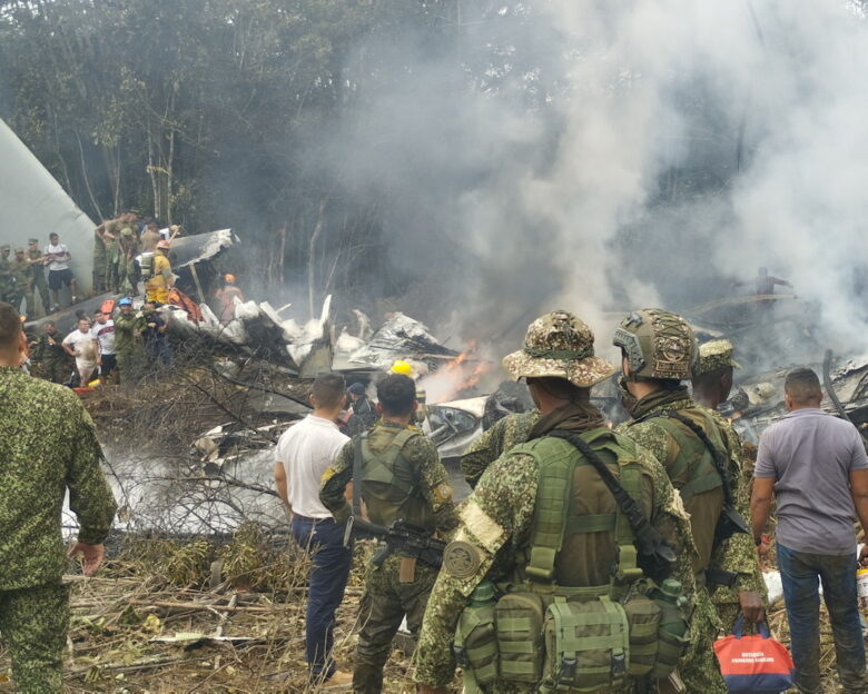 Συντριβή στρατιωτικού αεροσκάφους στην Κολομβία