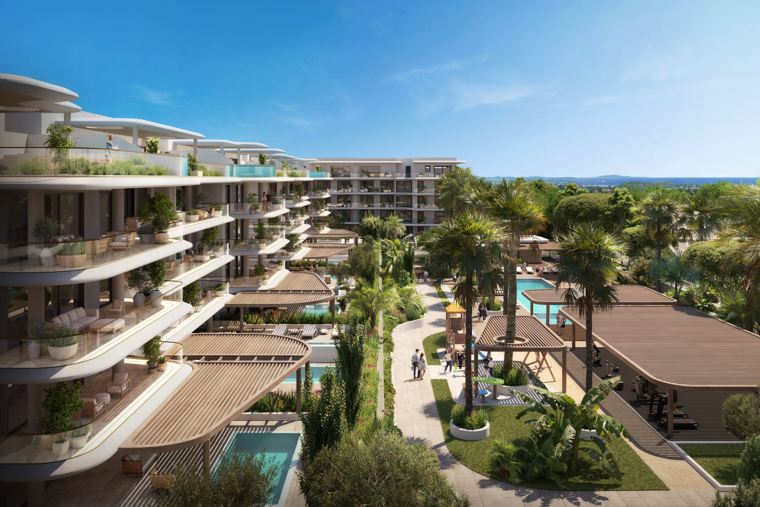 dbox lamda park residences plot view