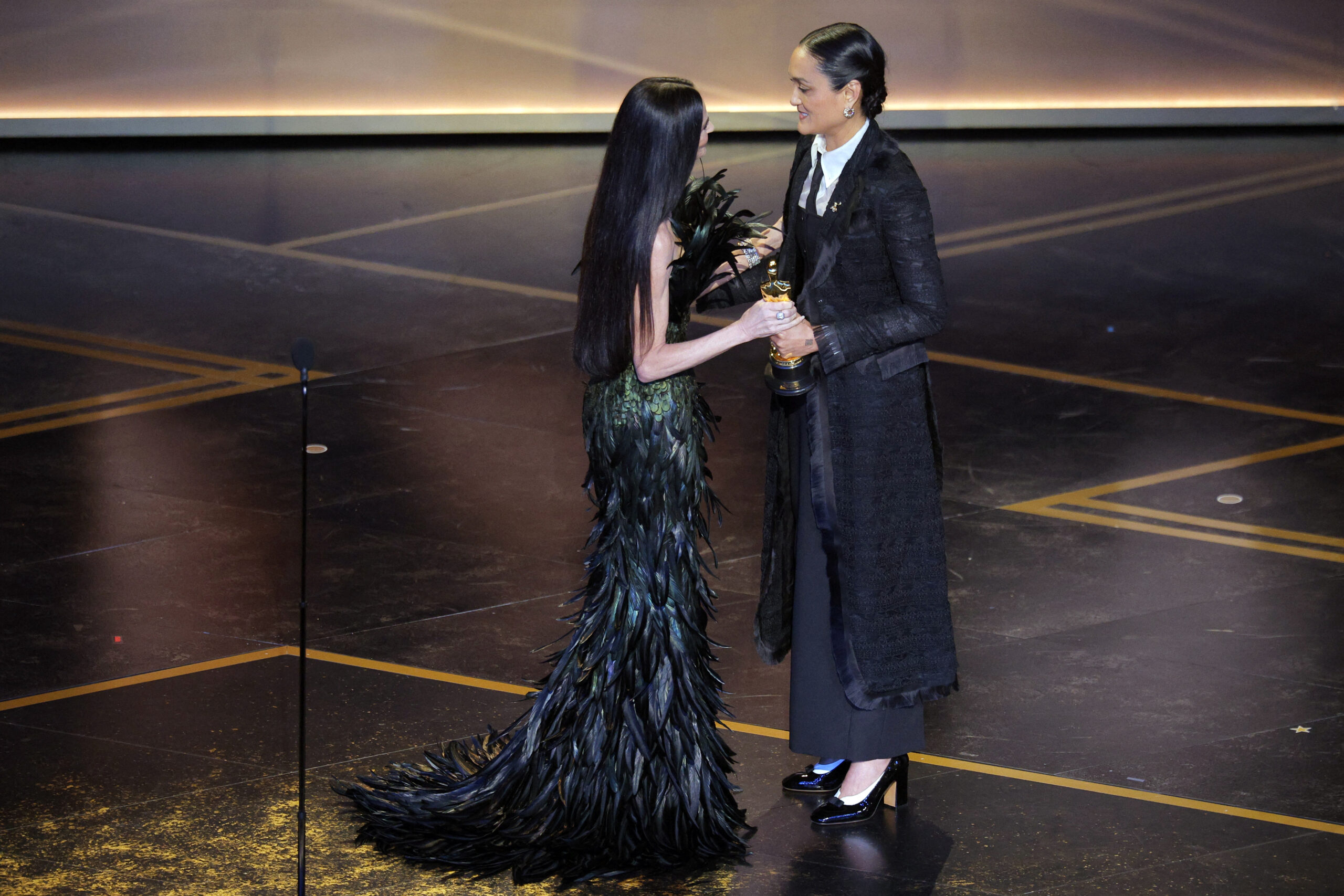 98th Academy Awards – Oscars Show – Hollywood Demi Moore presents as Autumn Durald Arkapaw wins the Oscar for Best Cinematography for