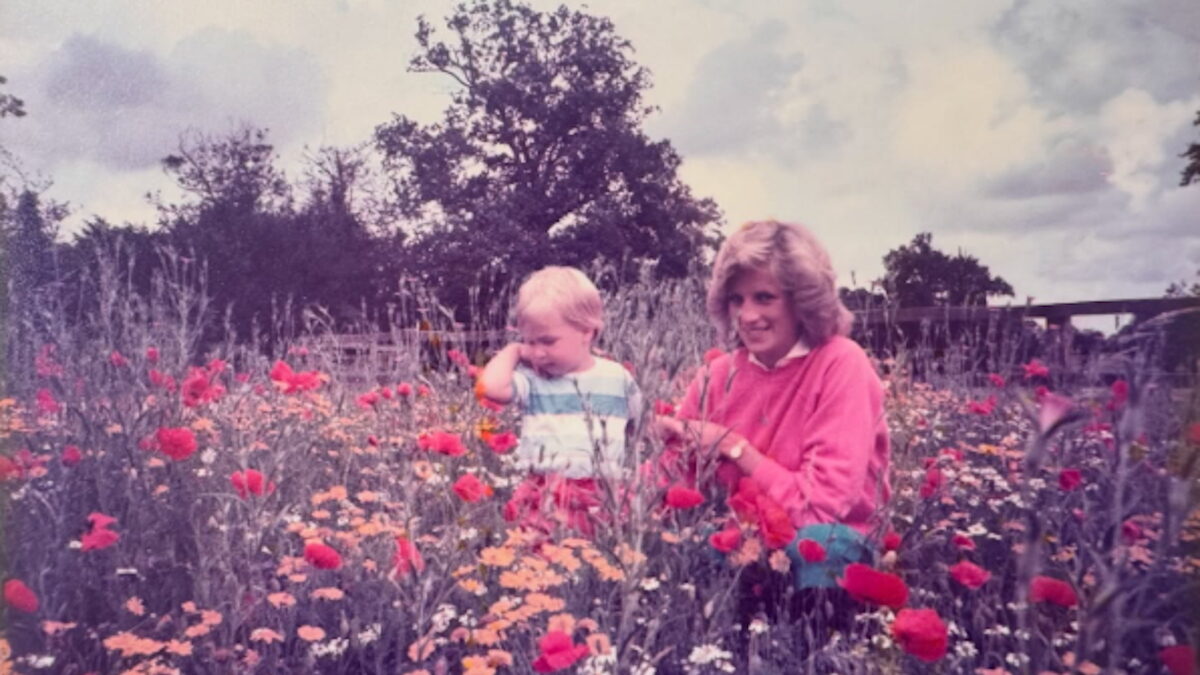 Ο πρίγκιπας Γουίλιαμ με την πριγκίπισσα Νταϊάνα