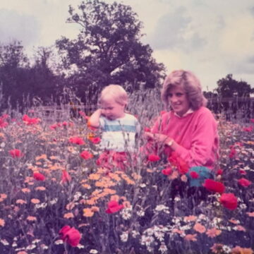 Ο πρίγκιπας Γουίλιαμ με την πριγκίπισσα Νταϊάνα