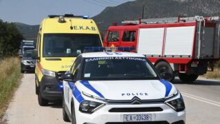 Αργολίδα - Μυκήνες: Τροχαίο δυστύχημα σημειώθηκε το μεσημέρι στο δρόμο Αρχαιοτήτων στο ύψος των Μυκηνών, όταν συγκρούστηκε νταλίκα με ΙΧ επιβατικό αυτοκίνητο. Αποτέλεσμα της σύγκρουσης ήταν ο θανάσιμος τραυματισμός τριών ατόμων ασιατικής καταγωγής, που επέβαιναν στο ΙΧ. Έρευνα για τα αίτια του δυστυχήματος κάνει η Τροχαία Άργους. (ΒΑΣΙΛΗΣ ΠΑΠΑΔΟΠΟΥΛΟΣ /EUROKINISSI)