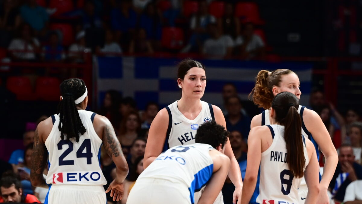 Οι παίκτριες της Εθνικής μπάσκετ