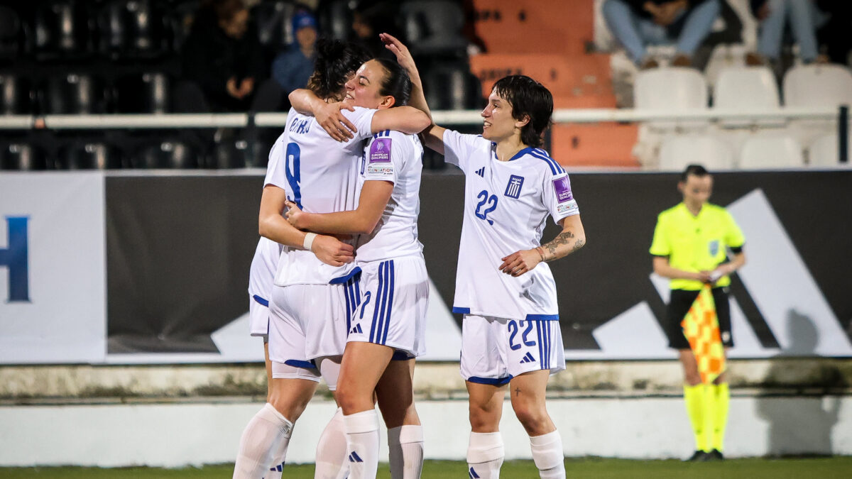 Η Εθνική ποδοσφαίρου γυναικών