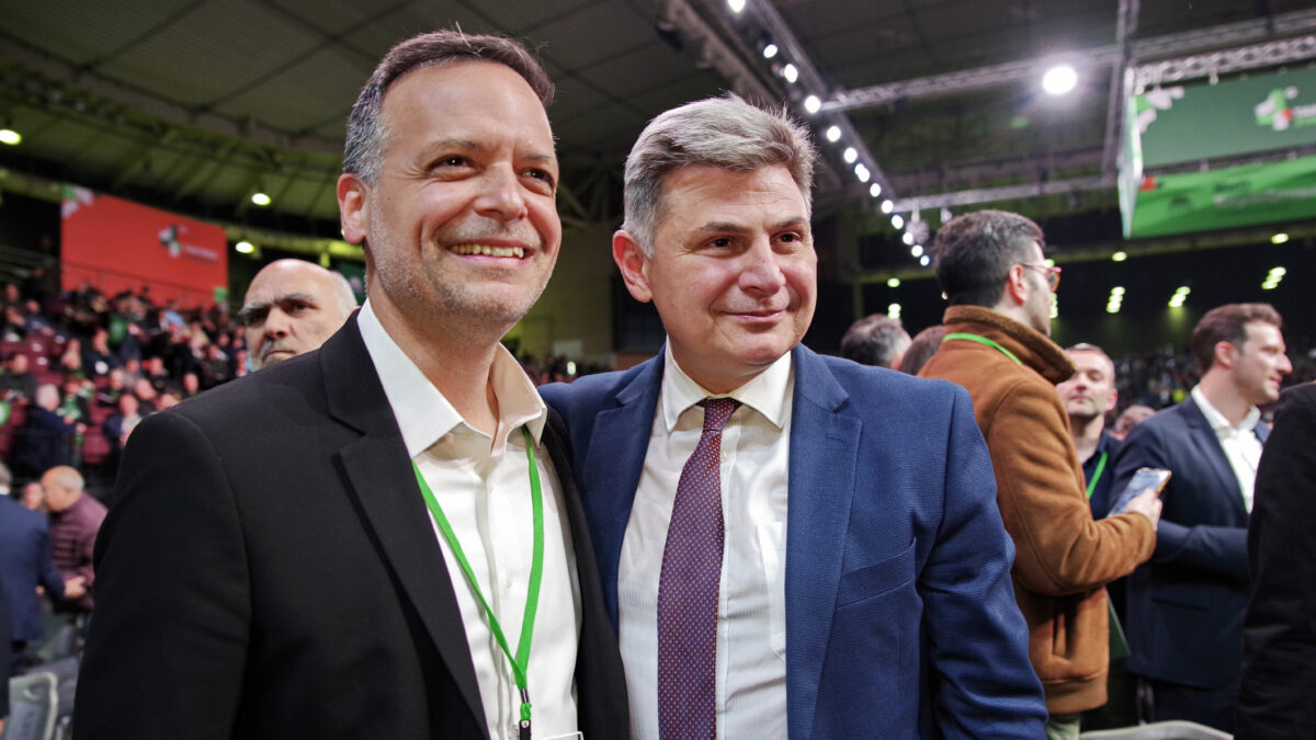 Χάρης Δούκας και Νικόλας Φαραντούρης