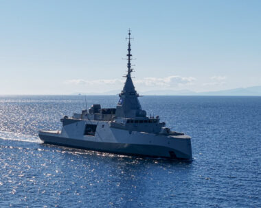 Η φρεγάτα «Κίμων» στο Ναύσταθμο Σαλαμίνας (Φωτογραφία αρχείου