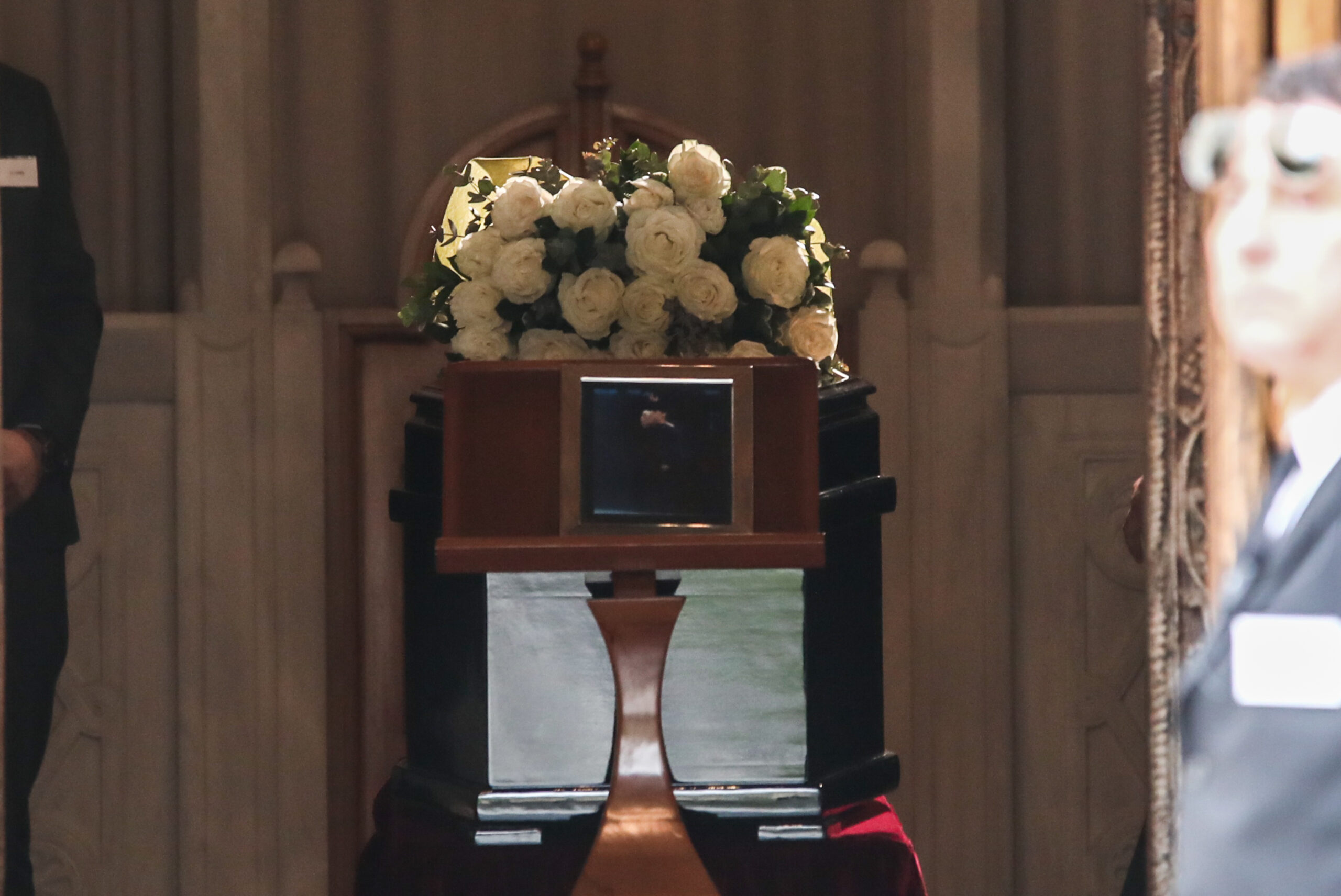 Σε λαϊκό προσκύνημα η σορός της Μαρινέλλας, στο παρεκκλήσι του Ιερού Ναού Αγίου Ελευθερίου στον Μητροπολιτικό Ιερό Ναό Αθηνών, Τρίτη 31 Μαρτίου 2026.  (ΔΑΝΑΗ ΔΑΥΛΟΠΟΥΛΟΥ/EUROKINISSI)