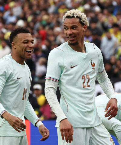 Εμπαπέ και Ετικιτέ στο φιλικό Γαλλία - Βραζιλία