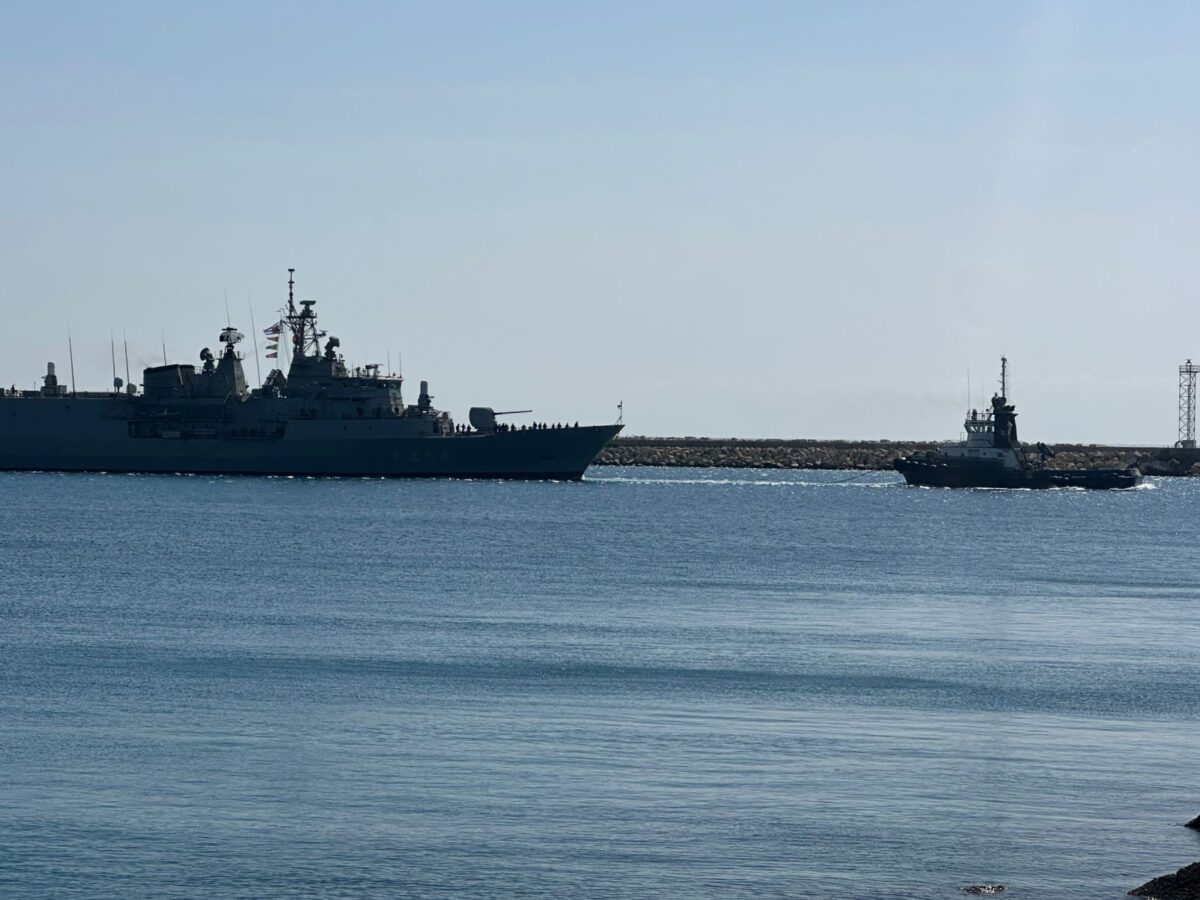 Οι ελληνικές φρεγάτες στην Κύπρο