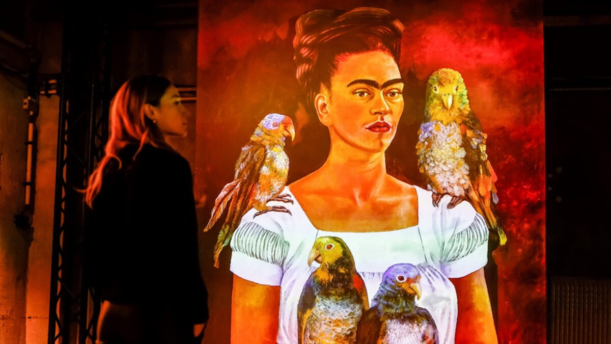 Εικόνα από έκθεση με έργα της Φρίντα Κάλο