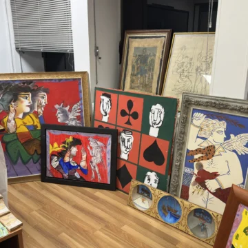 'Εργα τέχνης που κατασχέθηκαν στην γκαλερί Τσαγκαράκης