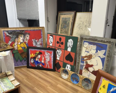 'Εργα τέχνης που κατασχέθηκαν στην γκαλερί Τσαγκαράκης