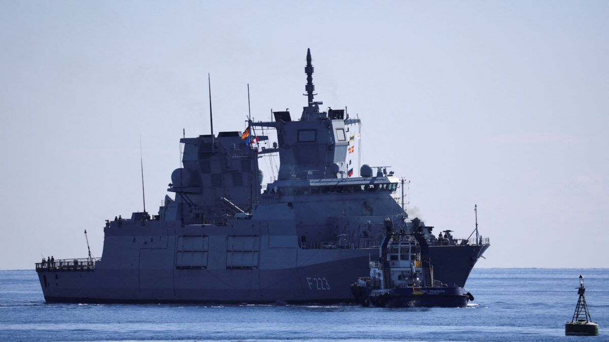 Η γερμανική φρεγάτα FGS Nordrhein - Westfalen